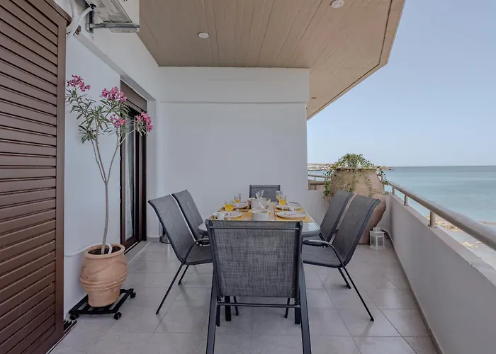 דירה Eclectic Vintage Apartment- Sea View Perfection, Hersonissos, Crete